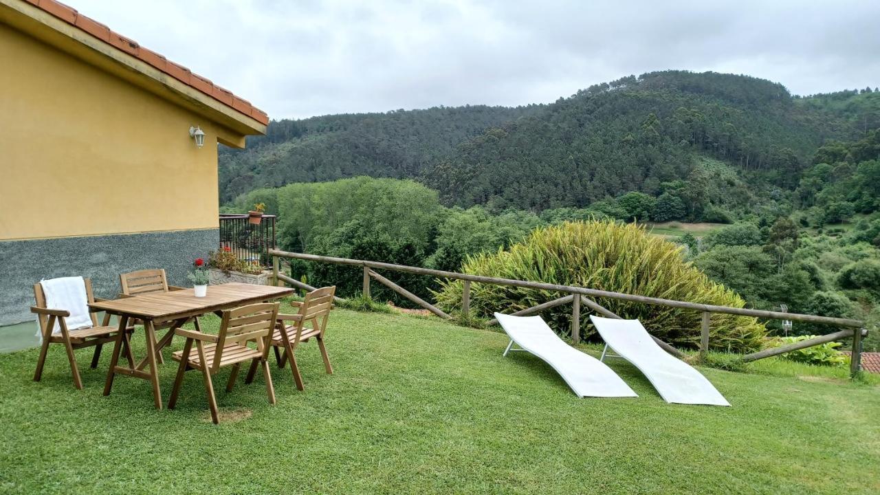 Apartamentos El Otero De Cudillero Soto de Luiña Buitenkant foto